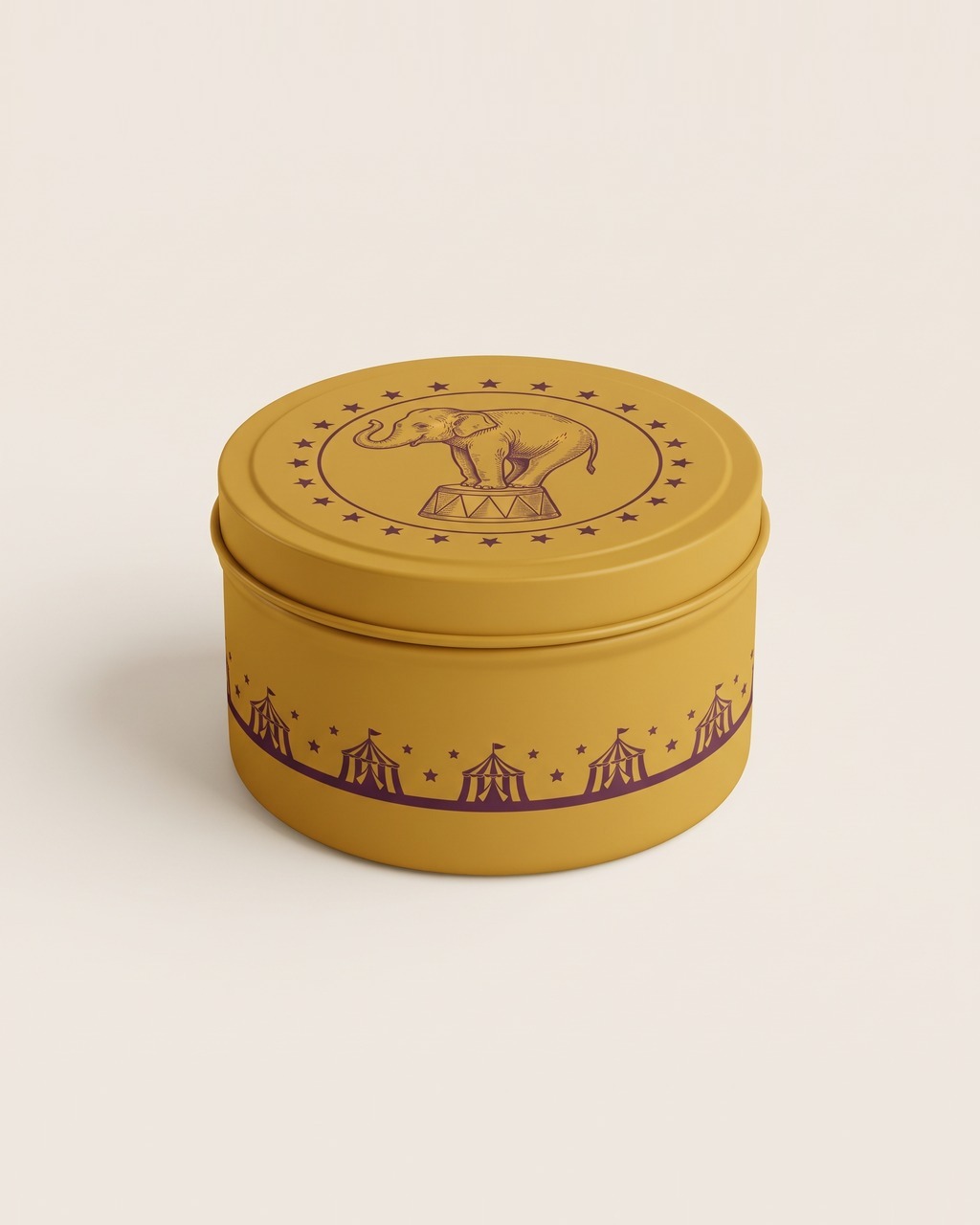 Peanut Brittle Candle in Marigold